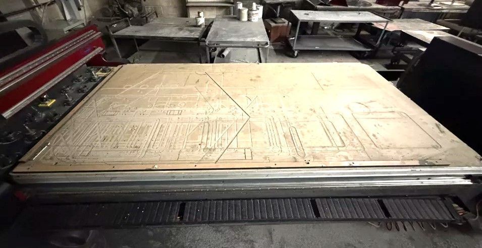 Thermwood #Cut-Ready-Cut-Center, CNC Router, 5' x 10' table, Ultra 6 CNC, vacuum pump, 2021 - Image 5