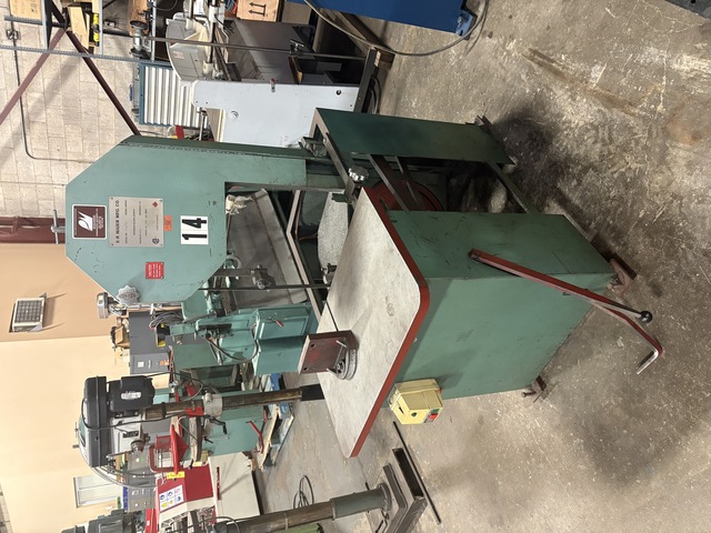 10" x 12" E-R Maier #KM1012, Roll-In Horizontal Band Saw, 18" x 30" table, 76-363 FPM, 1/4"-3/4" blade width - Image 2
