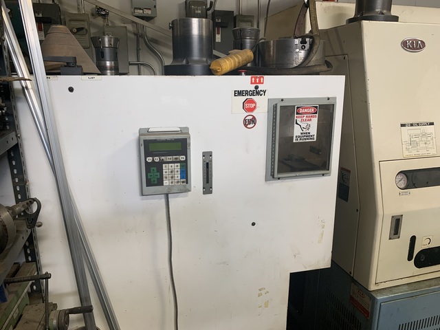Kia #SK-21LM, CNC Lathe, 14" swing, 21" machining length, 14" turning diameter, 10" chuck, 3" bar, 10 HP - Image 2
