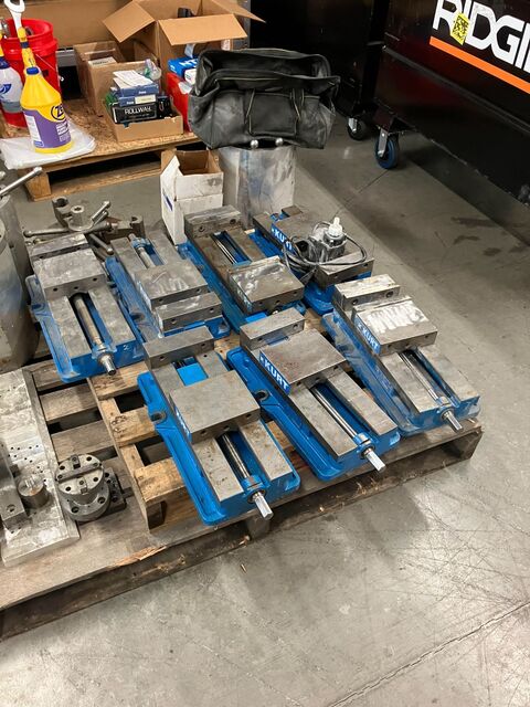 MAG Cincinnati #FTV-840-2500, CNC Vertical Machining Center, 98" X, 31" Y, 39" Z, 120" x 32" table, 10,000 - Image 8