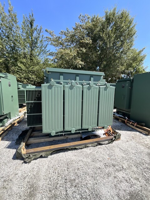 3000 kVA 34500 Delta Primary, 480Y/277 Secondary, PAD, NEW(39 available, immediate shipment available) - Image 6