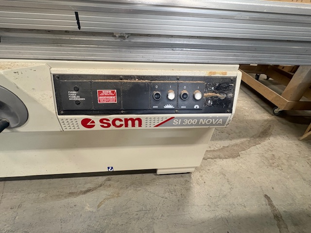 SCM #SI300-Nova, Sliding Table Saw, 10' sliding table, 12" main blade, 3.9" cutting height, TigerStop rip - Image 4
