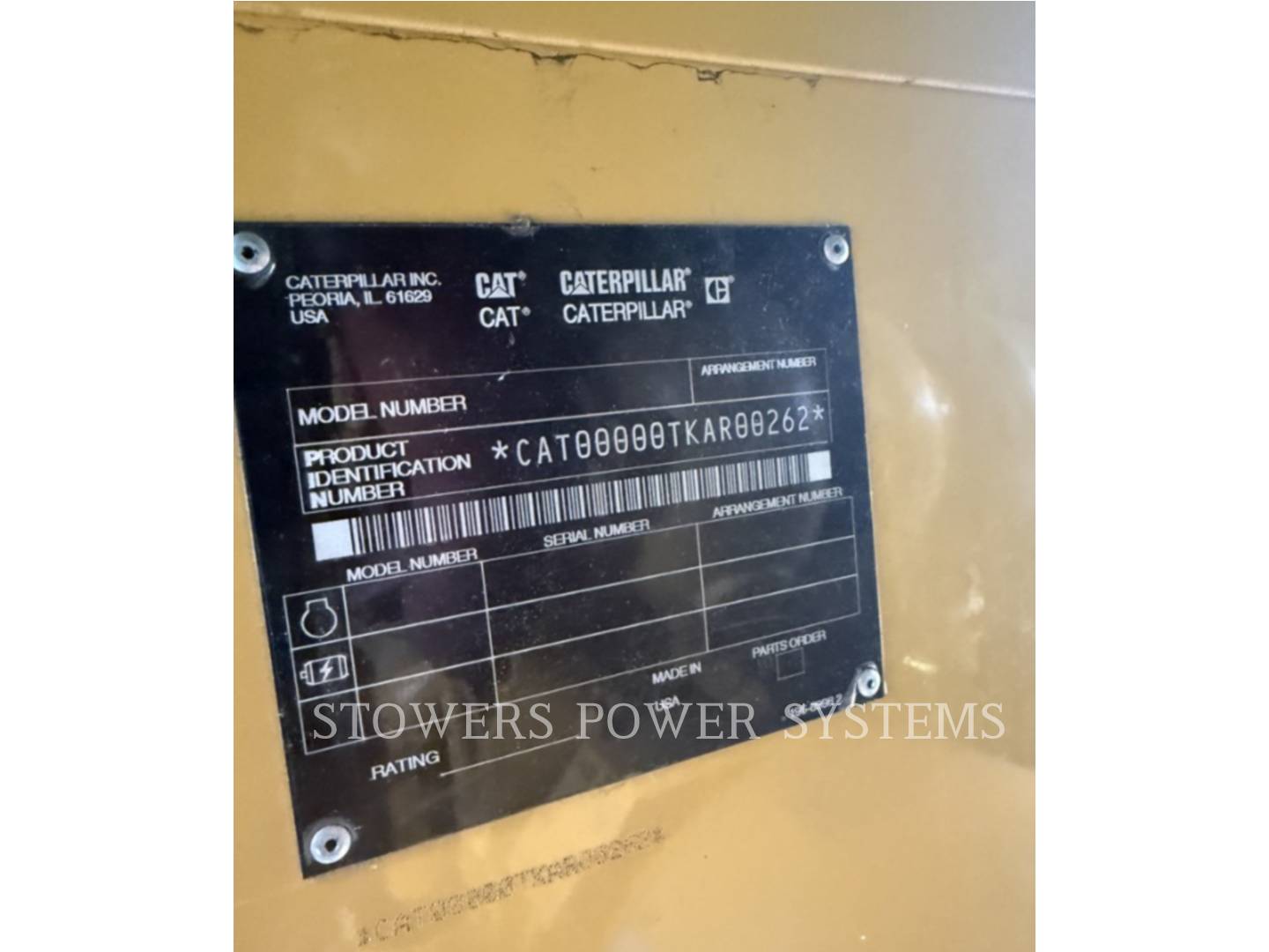Caterpillar #G3406, Natural gas Stationary Gen, sound attenuated enclosure, UL listed, 966 hours, 2003 - Image 6