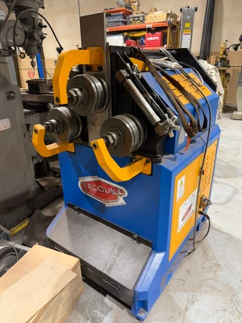 2-1/2" x 2-1/2" x 3/8" Ercolina #CE60H3, Angle Rolls, 9 RPM, 2.5 HP, 2022 - Image 1
