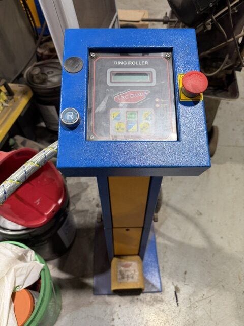 2-1/2" x 2-1/2" x 3/8" Ercolina #CE60H3, Angle Rolls, 9 RPM, 2.5 HP, 2022 - Image 4