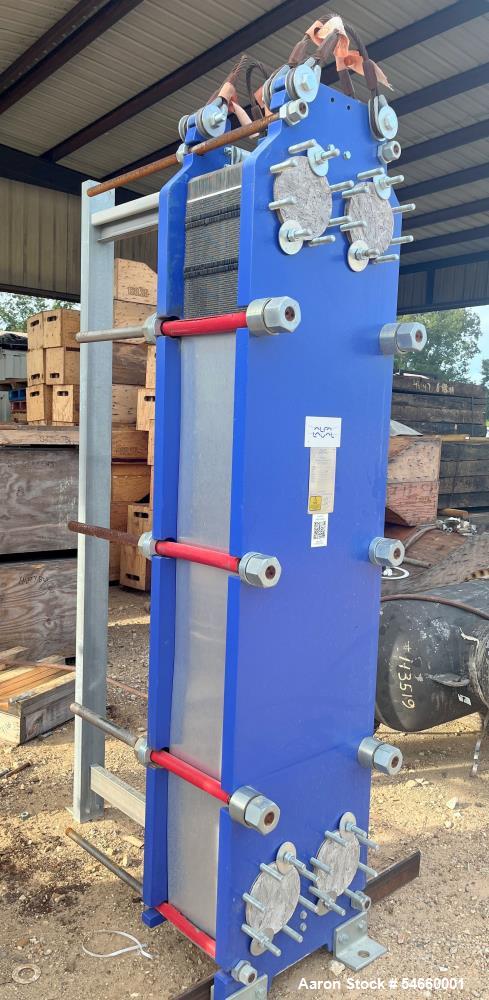 1,622.1 sq.ft., Alfa-Laval #TL15-BFG, Gasketed Plate Heat Exchanger, 139 plates, 150 psi @ 150°F, ASME - Image 1