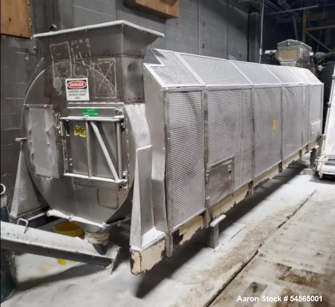 Munson #CM-72x20, Rotary Continuous Mixer, 72" diameter x 20' drum, 10 HP, 1,755 RPM, 3/60/230-460 V., 2021 - Image 3