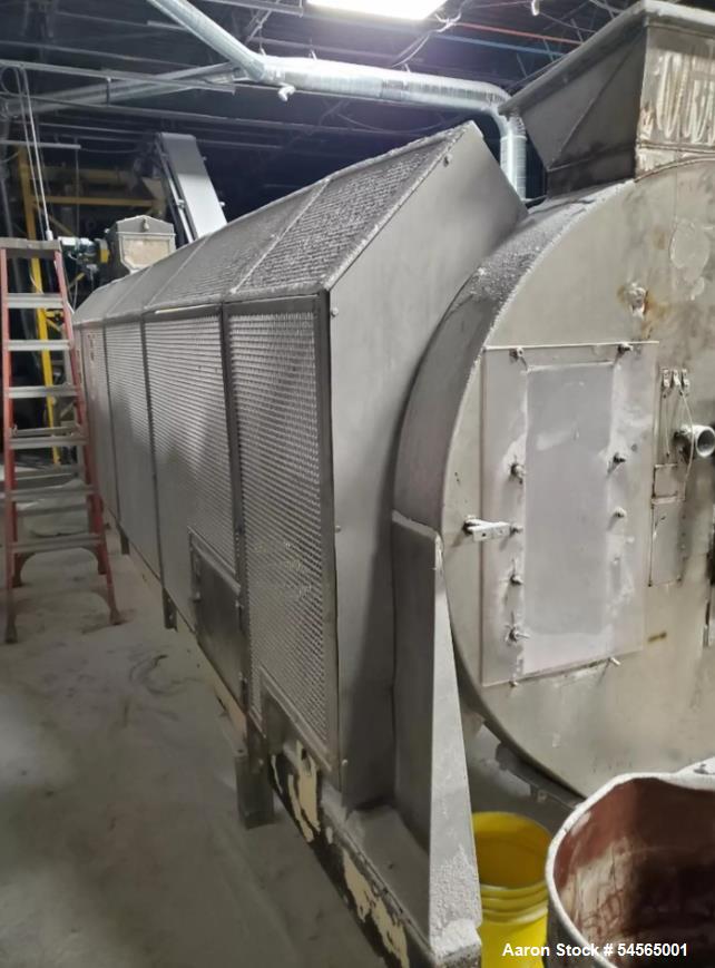 Munson #CM-72x20, Rotary Continuous Mixer, 72" diameter x 20' drum, 10 HP, 1,755 RPM, 3/60/230-460 V., 2021 - Image 5