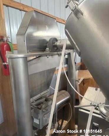 2 cu.ft. Patterson -Kelley, Twin Shell V-Blender, 316 Stainless Steel, 270 lbs./cu.ft., intensifier bar - Image 8