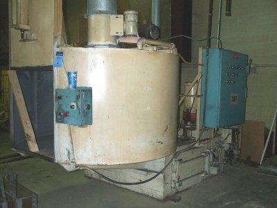 Schader, turntable parts washer, 78" diameter wash area, 2 stage, gas fired, automatic - Image 3