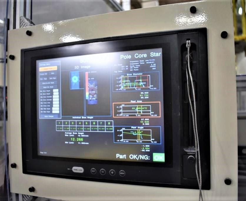 1200 Ton, Minster #E2-1200-120x60, straight side transfer press, 12" stroke, 44" Shut Height, 120" x 60" bed - Image 7