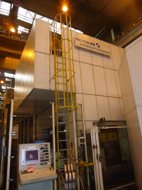 5000 Ton, Schuler #SHP-50000-3150x2150, hydraulic hydroform press, 35.43" stroke, 74.8" daylight, 124" x 84" - Image 1