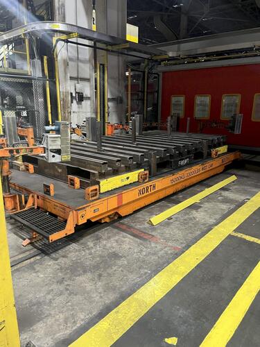 1500 Ton, Fagor #LE4-1500-400-2500, link drive lead press w/ (3) 1000 Ton Danly #U4-1000-180-96 underdrive - Image 6