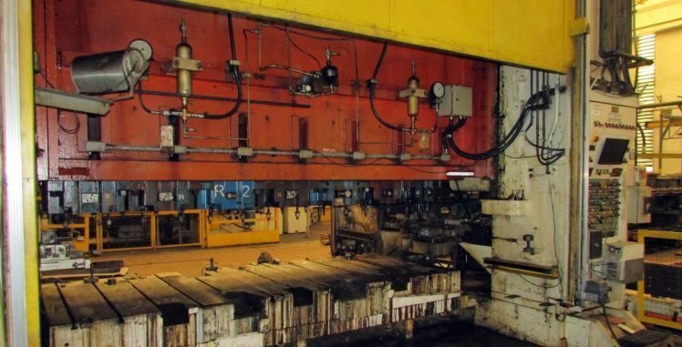 3000 Ton, Danly #S2-3000-156X66-T.F., straight side press, 16" stroke, 48" Shut Height, 10" adj., 156" x 66" - Image 4