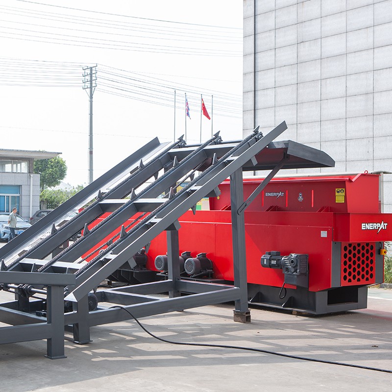 Enerpat #EWS-45 Wood Shaving Machine, 6-Shaft, 45 kW, 2,000-2,500 kg/h - Image 5