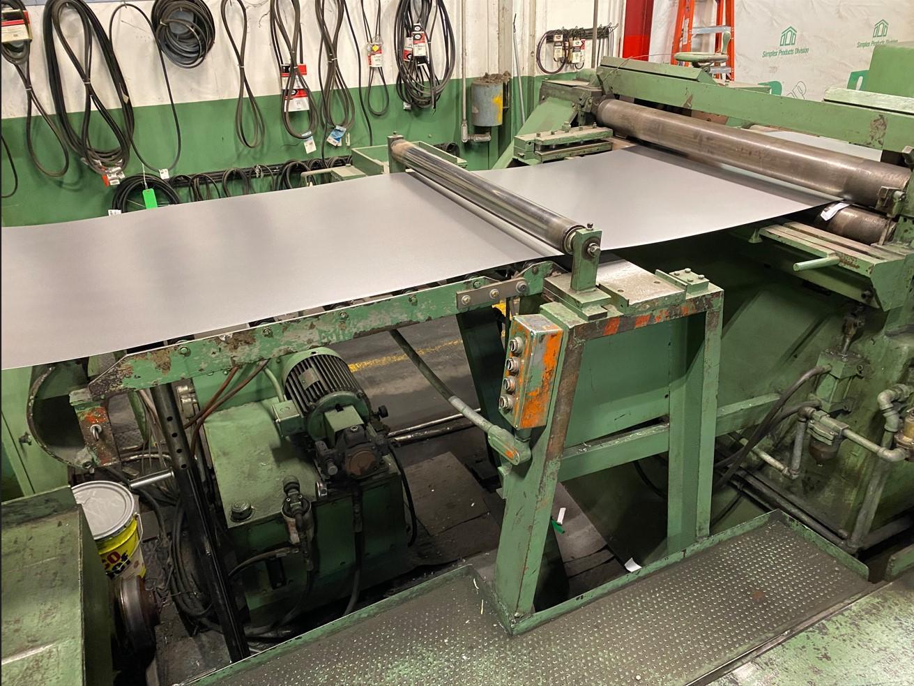 48" x .078" Dahlstrom #RM48-20S, Cut-To-Length line line, 20000 lb., 72" OD, 16"-20" ID, coil car - Image 2