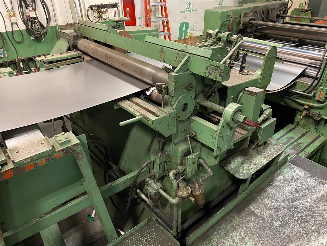 48" x .078" Dahlstrom #RM48-20S, Cut-To-Length line line, 20000 lb., 72" OD, 16"-20" ID, coil car - Image 3