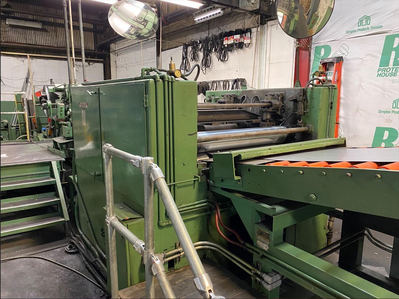 48" x .078" Dahlstrom #RM48-20S, Cut-To-Length line line, 20000 lb., 72" OD, 16"-20" ID, coil car - Image 4