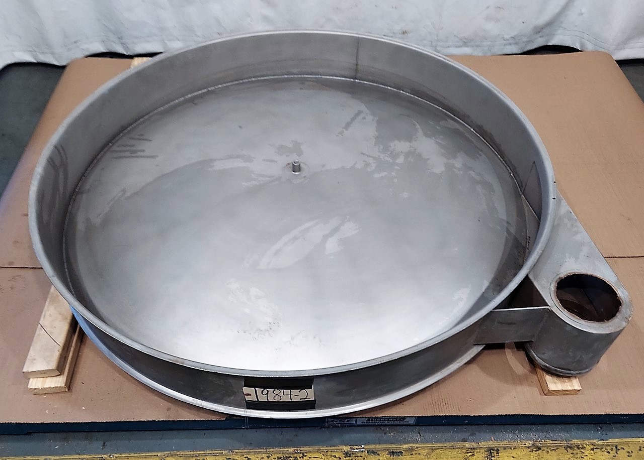 60" Round Stainless screener base deck, bolt on style - Image 4