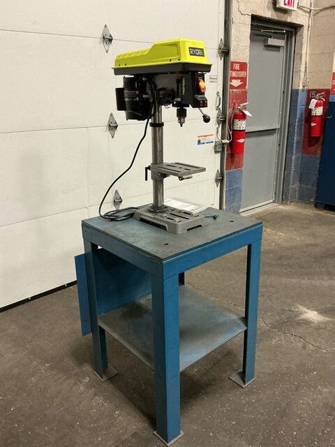 10" Ryobi #DP103L, bench drill press with laser, 610-2800 RPM, 120 VAC - Image 2