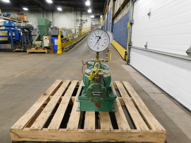60 GPM @ 50' TDH, Taco #FI1207E2CAH1LOB, centrifugal pump, 2 HP, 2-1/4" inlet, 1-1/2" outlet - Image 5