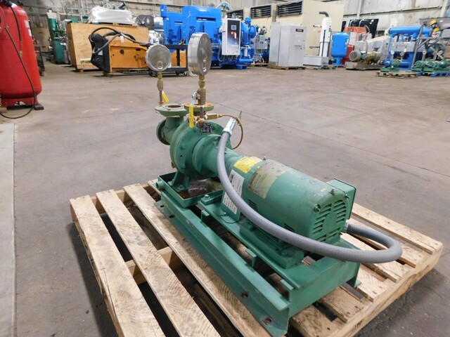 60 GPM @ 50' TDH, Taco #FI1207E2CAH1LOB, centrifugal pump, 2 HP, 2-1/4" inlet, 1-1/2" outlet - Image 8