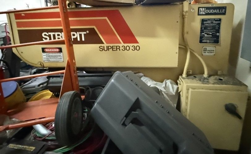 30 Ton, Strippit #Super-30/30, single stage fabricator punch press, 1/4" mild steel capacity, 460 V. - Image 3