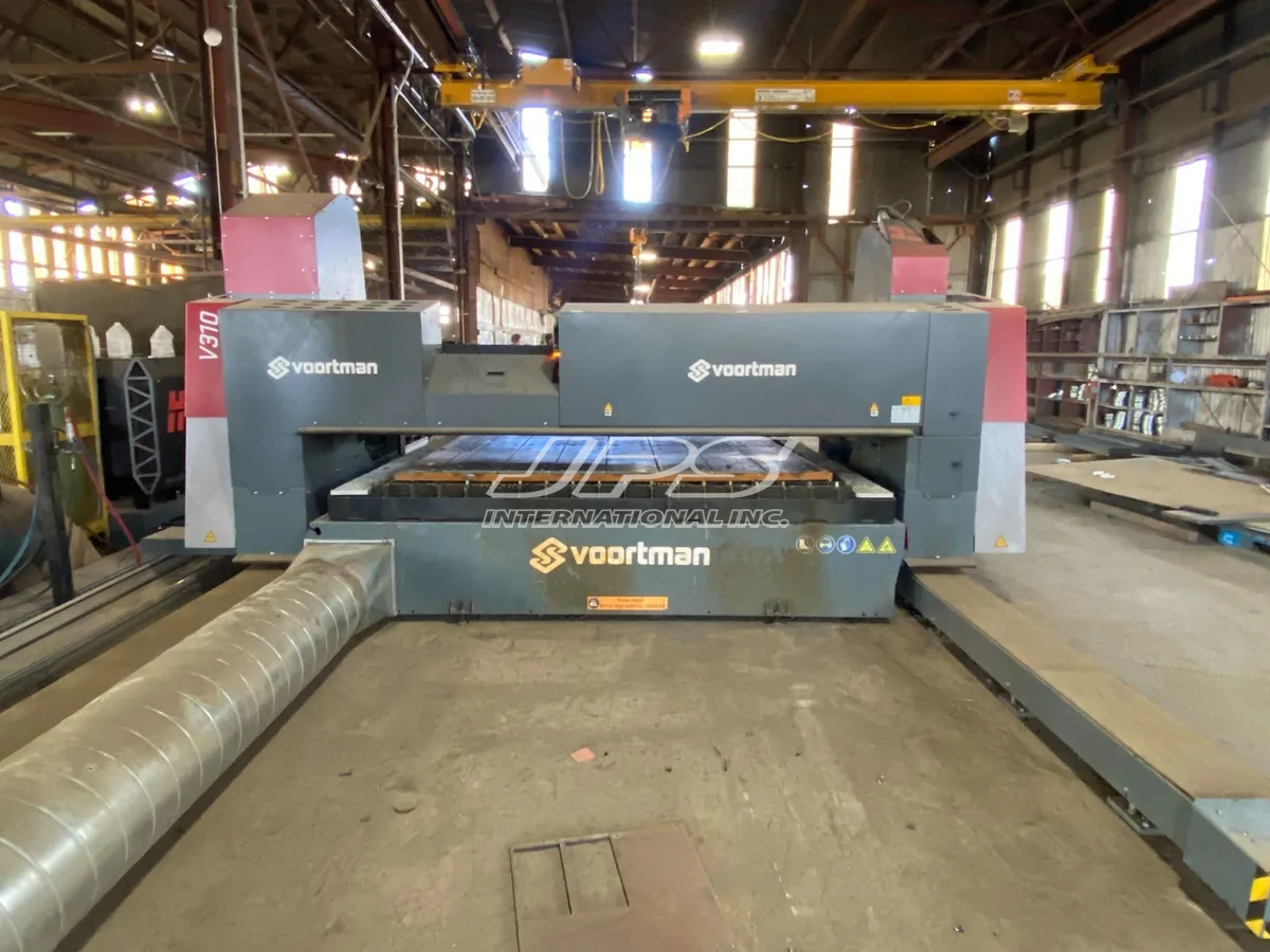 Voortman #V310, Gantry Plate Machine, 8' x 20' table, 8" max. thickness, 300 amps, Hypertherm XPR300 Core - Image 2