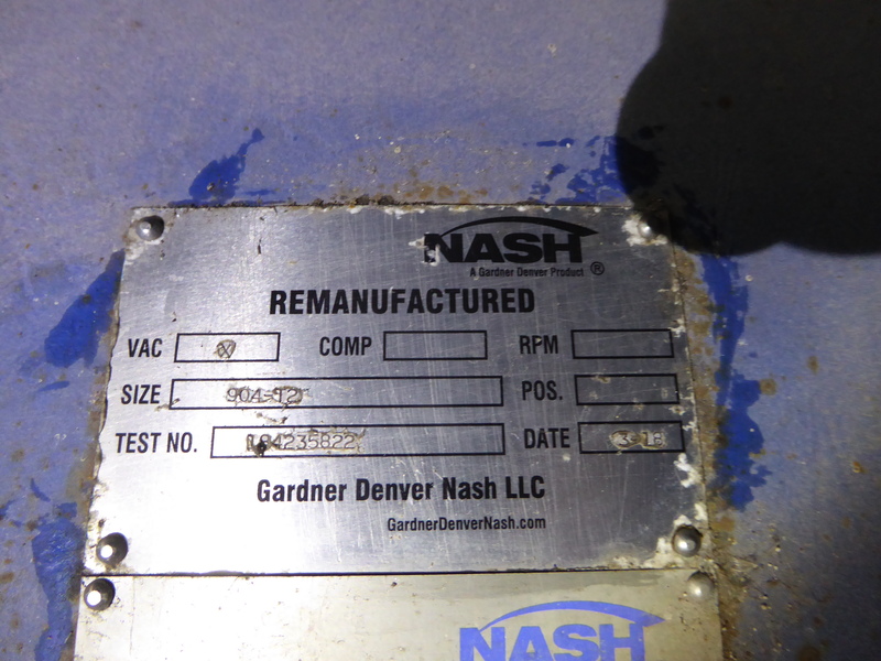 Nash #904-T2, Vacuum Pump, 2018 - Image 2