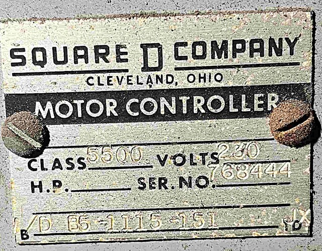 Square D, AT Brake Controller, Bulletin 5500, 230 V., 30 amp fused box, AC/DC rectifier, top mounted - Image 3