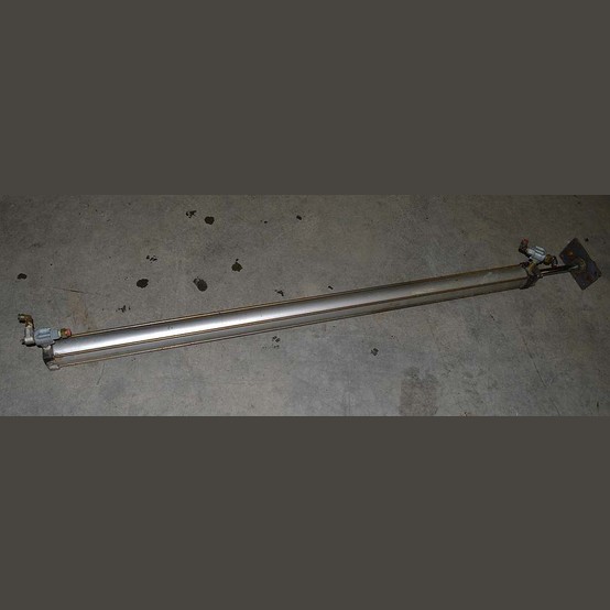 3" Bore, Air Cylinder, 1" outside dimension ram, 60" stroke, bolt-on mounting plate, (6 available) - Image 1