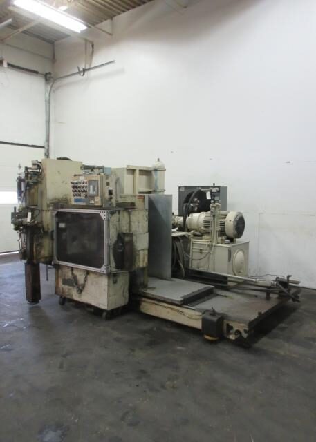 3" Hautau #SC30, dual blade tube shear cut-off, AB PLC, mounted controls, Indramat tube fdr - Image 2