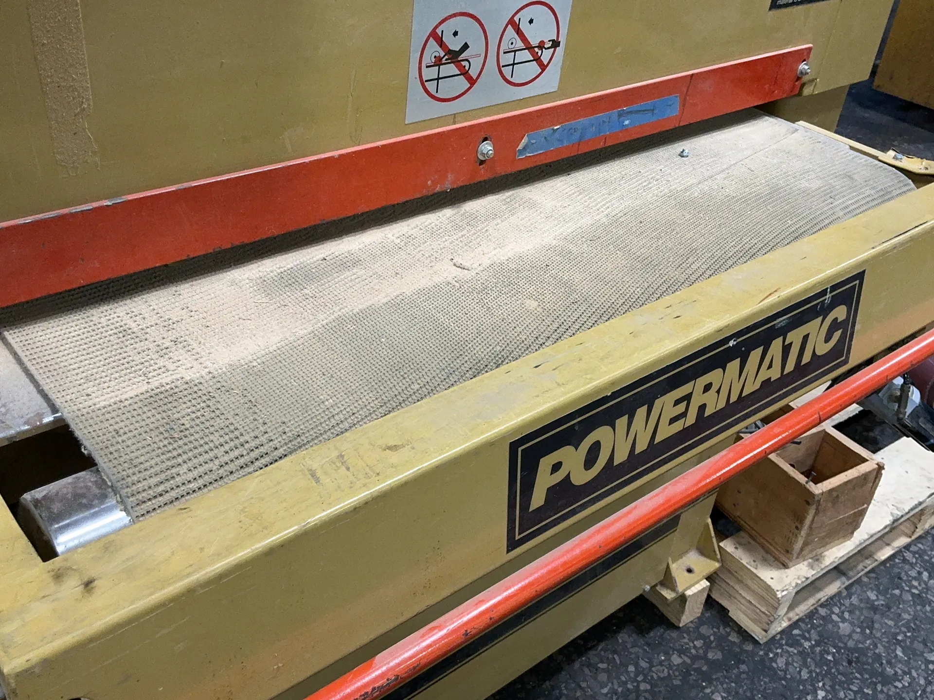 35" Powermatic #PM-37, Wide Belt Sander, 208-460 V. - Image 5