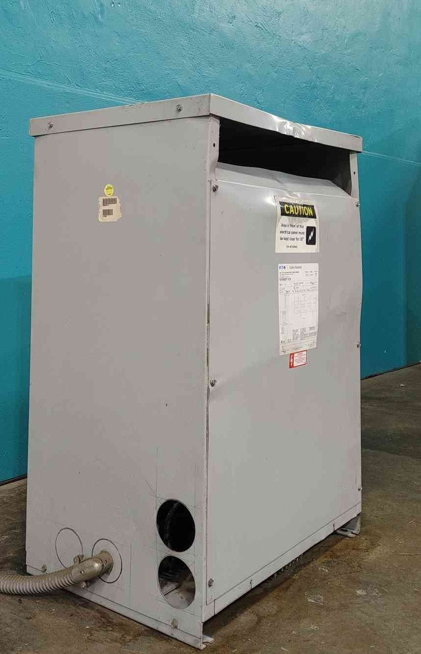 112.5 KVA 240 Delta Primary, 208Y/120 Secondary, Cutler-Hammer #V24M28T12N, Transformer - Image 3