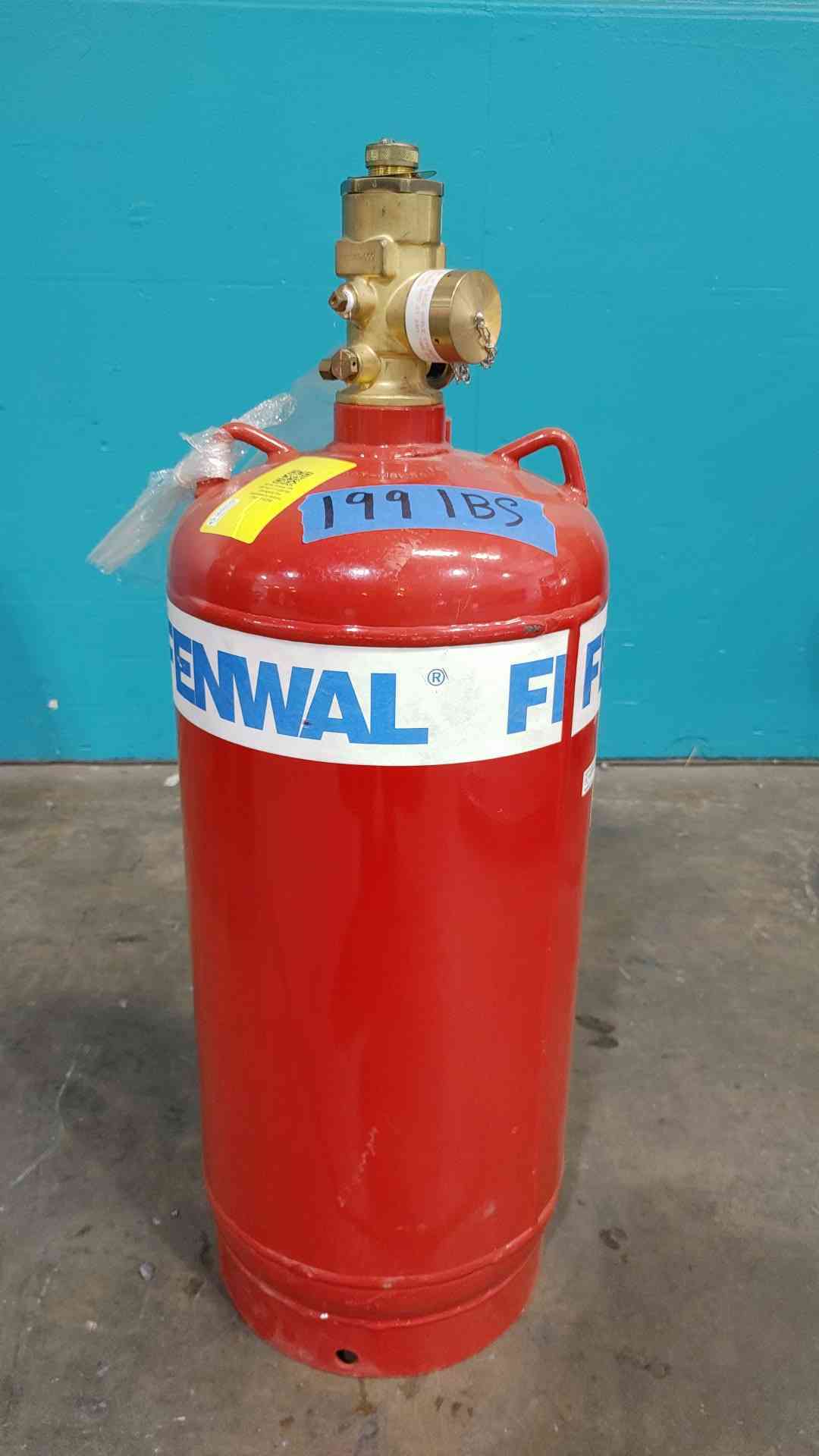 199 lbs. Fenwal, Fire Suppression System, FM-200 Agent, 111 lbs. agent - Image 1