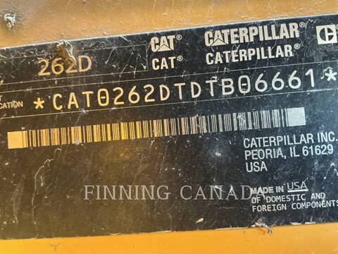 Cat 262D, Skid Steer Loader, 1830 hours, S/N: DTB06661, 2017 - Image 6