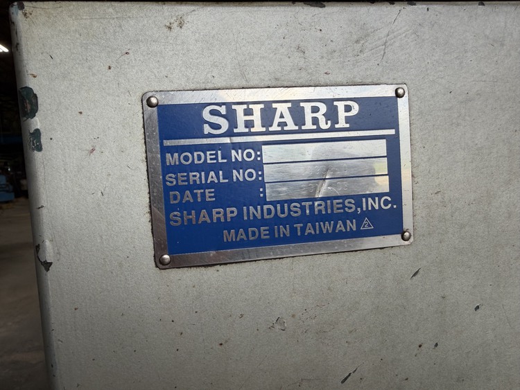 26" x 80" Sharp #2680B, engine lathe, 17" swing over cross slide, 3-jaw 12.5" chuck, 2-Axis digital read out - Image 8