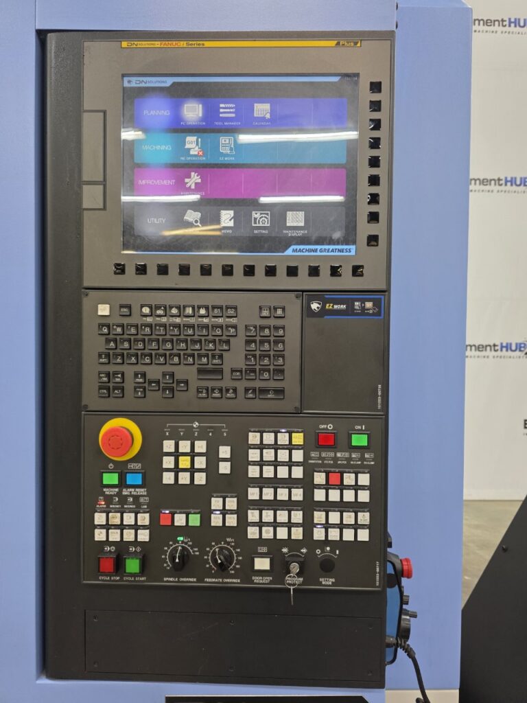 DN Solutions #Mynx-6500/50II, CNC vertical machining center, Fanuc i Series Plus, 50" X, 26.4" Y, 24.6" Z - Image 9