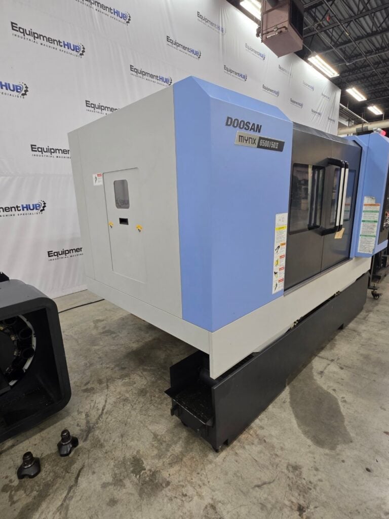 DN Solutions #Mynx-6500/50II, CNC vertical machining center, Fanuc i Series Plus, 50" X, 26.4" Y, 24.6" Z - Image 4