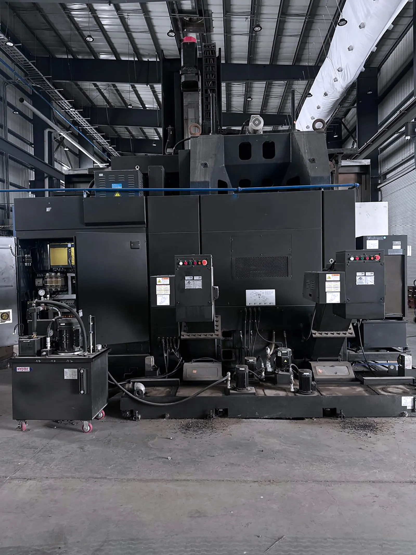 63" Daewoo Doosan #VTR1216-M, CNC vertical turret lathe, 49" turning height, 67" X, 47" Z, 400 RPM, 60 HP - Image 8