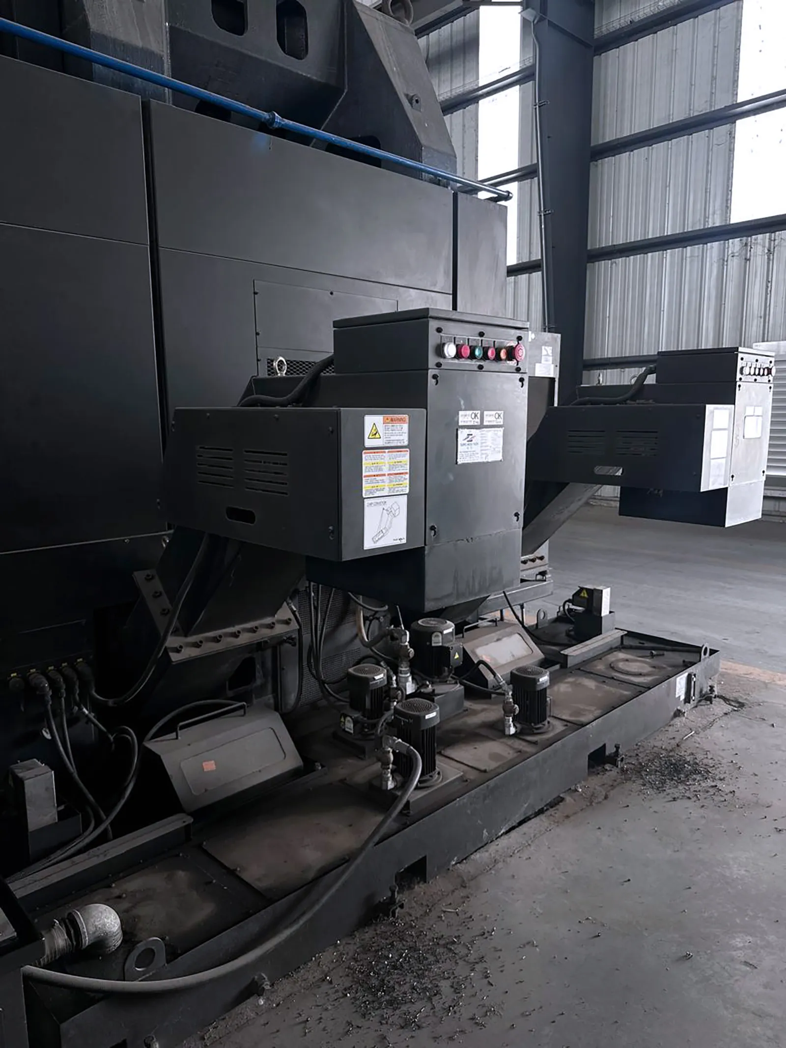 63" Daewoo Doosan #VTR1216-M, CNC vertical turret lathe, 49" turning height, 67" X, 47" Z, 400 RPM, 60 HP - Image 9