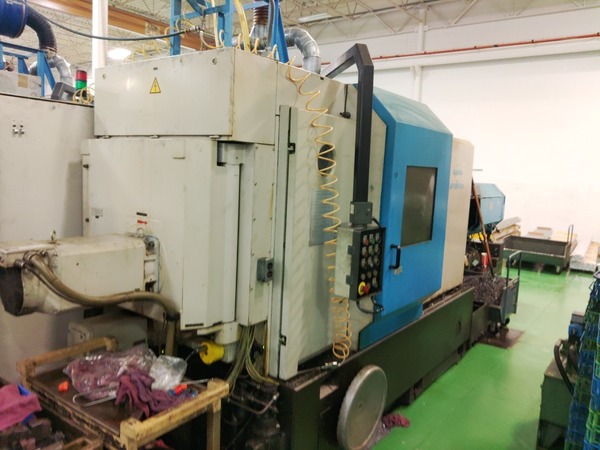 Schutte #AF32S-DNT, Siemens 840C PLC Control, (8) spindles, (8) turning slides, 1.2598" spindle hole diameter - Image 4