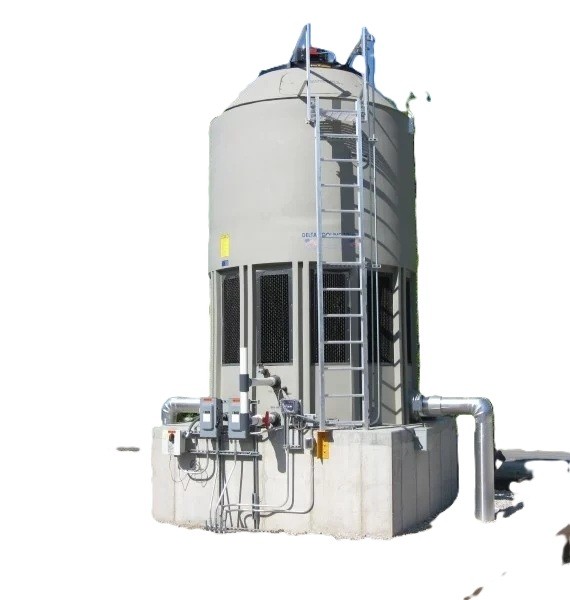 150 Ton, Delta cooling tower 300 gpm. 7.5 HP, The picture on the right is a typical installation - Image 2