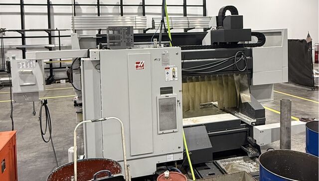 Haas #GR-712, CNC gantry machining center, 145" X Travel, 85" Y Travel, 11" Z, 8100 RPM, 15 HP, 20 automatic - Image 5