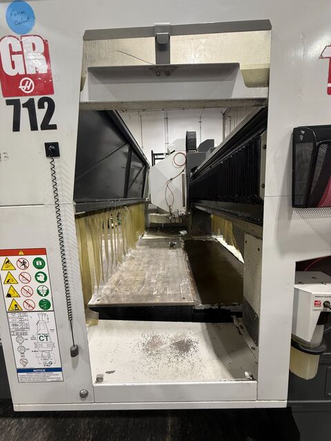 Haas #GR-712, CNC gantry machining center, 145" X Travel, 85" Y Travel, 11" Z, 8100 RPM, 15 HP, 20 automatic - Image 7