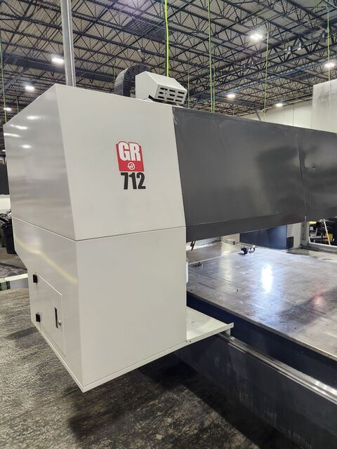 Haas #GR-712, CNC gantry machining center, 145" X Travel, 85" Y Travel, 11" Z, 8100 RPM, 15 HP, 20 automatic - Image 10