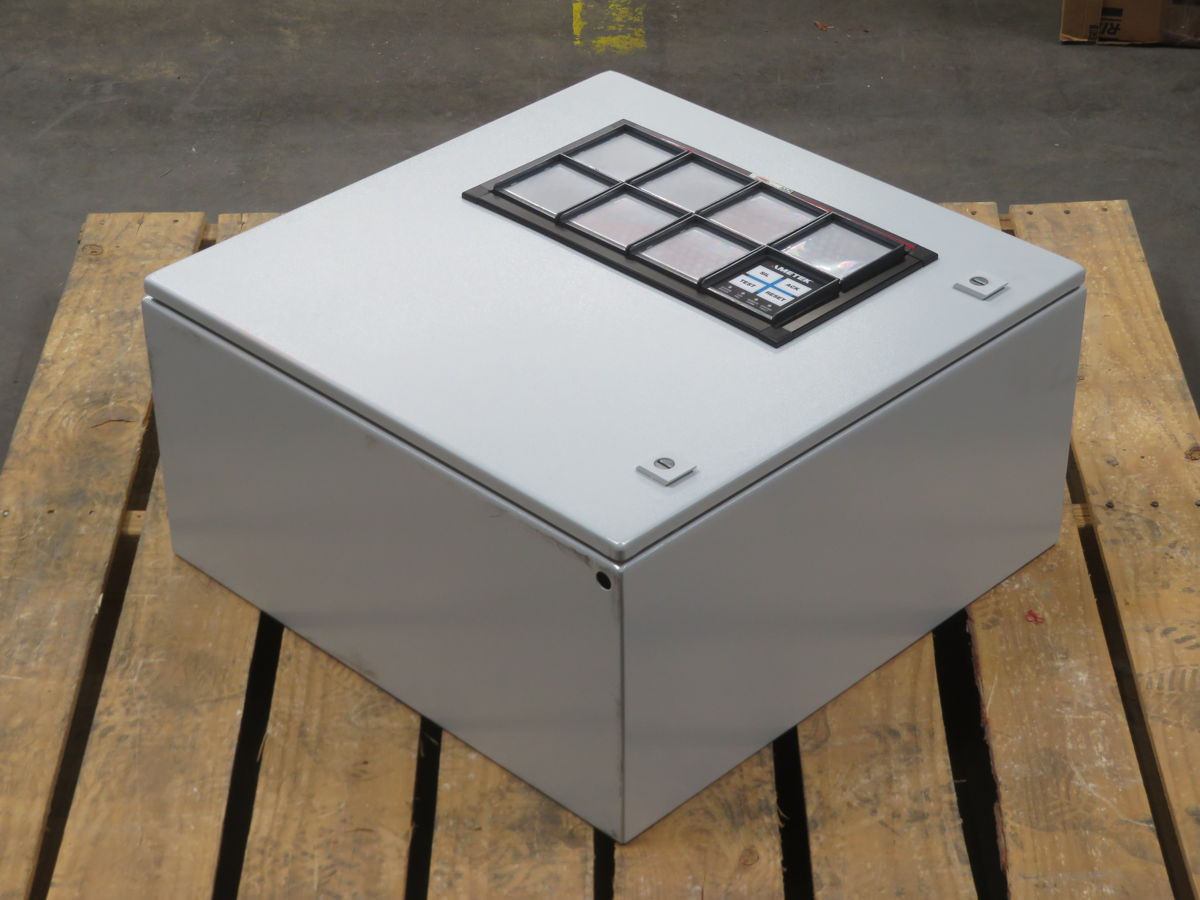 Ametek #250120-01-30-800, Annunciator, 4 Inputs, 24 Volts DC, ISA-18.1 F1A, Panel Mount - Image 1