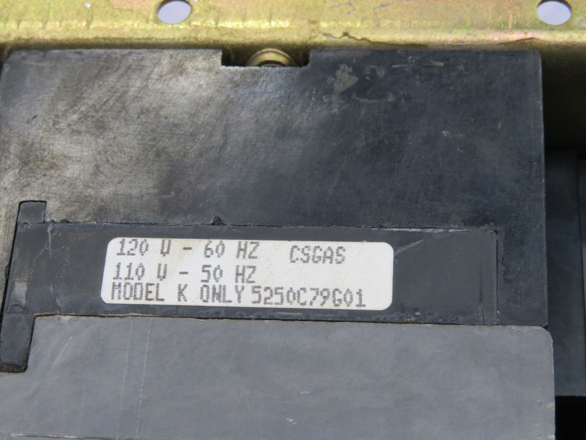 90 Amp, Westinghouse #A201K3CX, Contactor, 3 Pole, NEMA Size 3, 480 Volts 60 Hz. Coil - Image 4