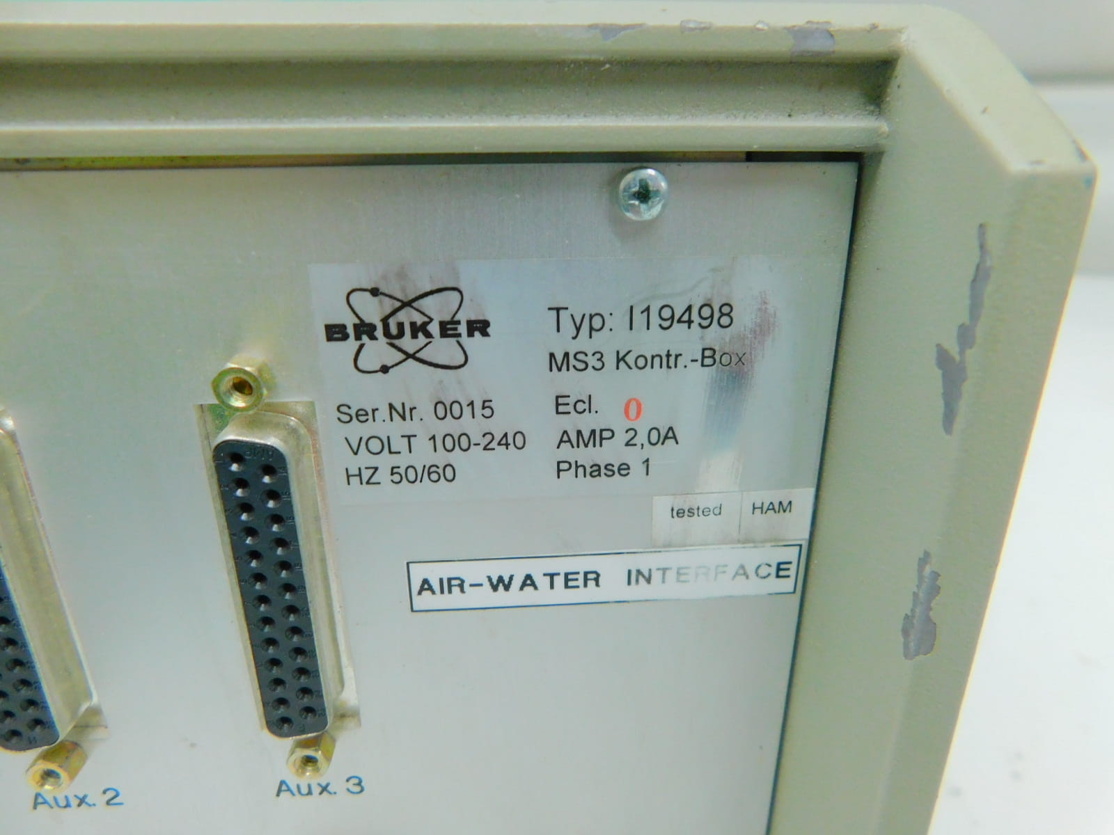 Bruker #I19498, XYZ Motion Control Unit Module, 120/240 Volts AC, 1 phase - Image 4