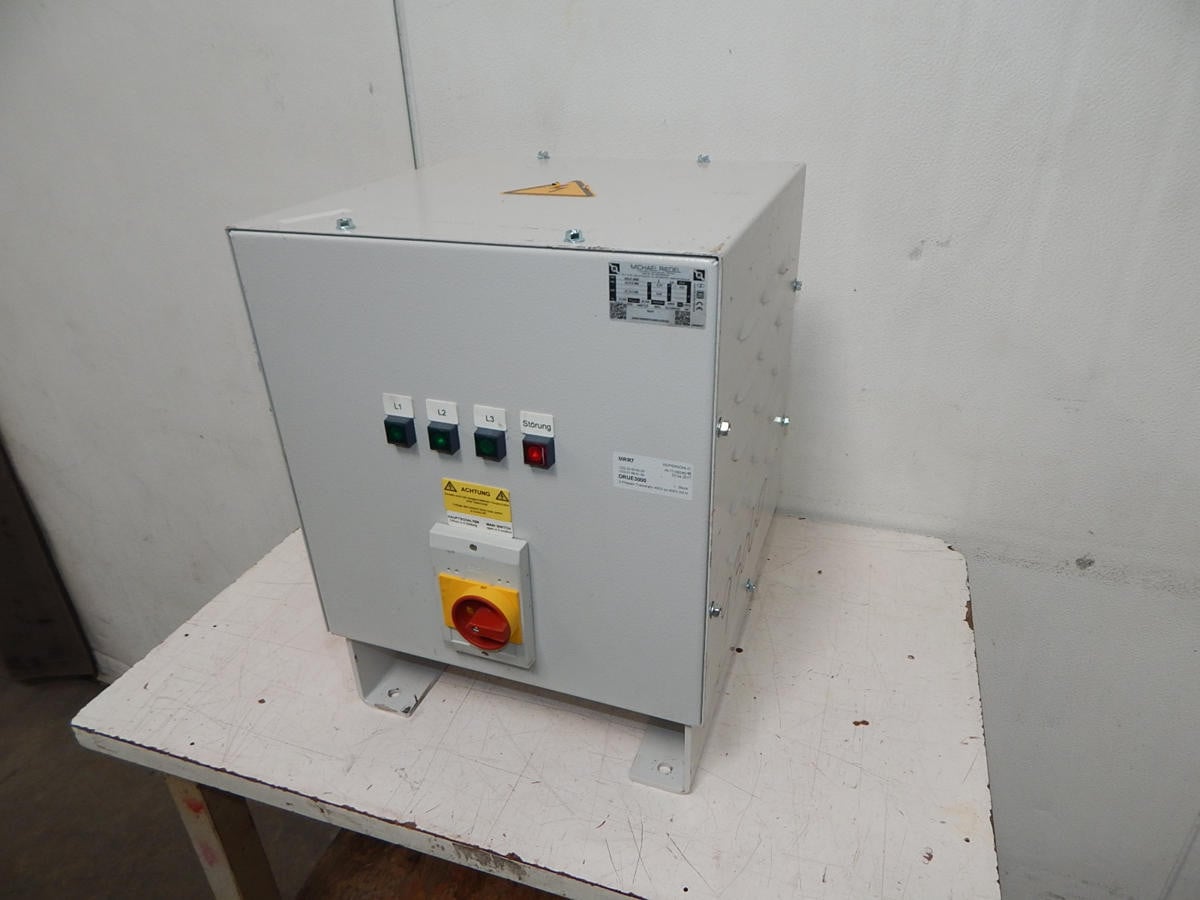3 KVA 460 Primary, 230 Secondary, Michael Riedel #DRUE-3000, Transformer, 3 Phase - Image 1